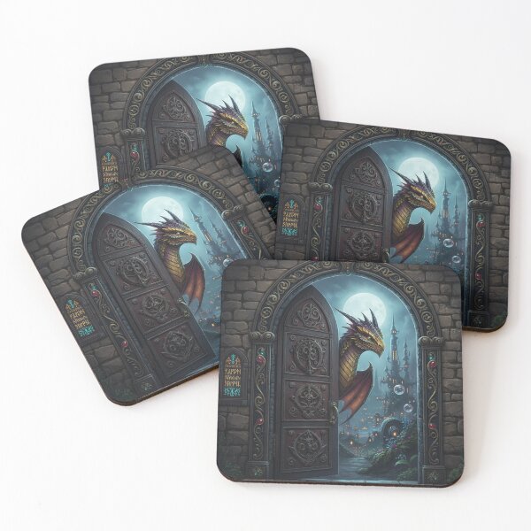 Item preview, Dragon Through the Mystic Door – Fantasy Adventure Design designed and sold by Dogandesighn.