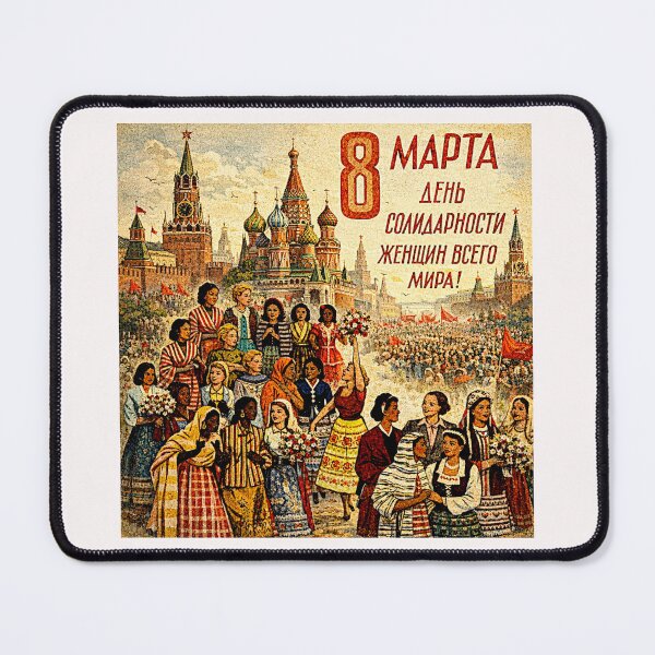 Item preview, International women's  day 2026, is every day...Soviet variation #3 designed and sold by Helios Be. Lavsh.