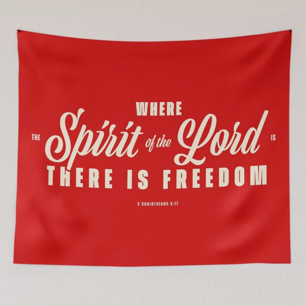 Item preview, Holy Spirit - cream color lettering bible verse designed and sold by rejoice-art.