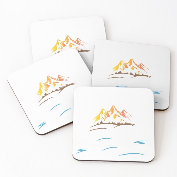 Item preview, Sunset on the Mountains designed and sold by gailmariedesign.