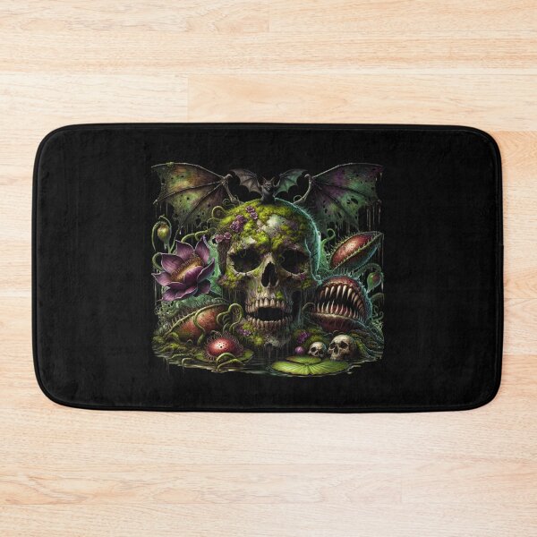 Item preview, Weird Creepy Skull Face – Dark Horror Skull Design for Shirts & Stickers designed and sold by artedigital99.