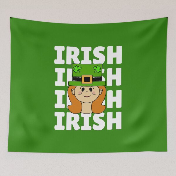 Item preview, St Patricks Day Irish Lassie designed and sold by Sartoris Art.