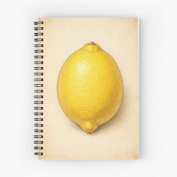 Item preview, Vintage Lemon Botanical Illustration - Minimal Citrus Fruit Print designed and sold by Darlin8888.