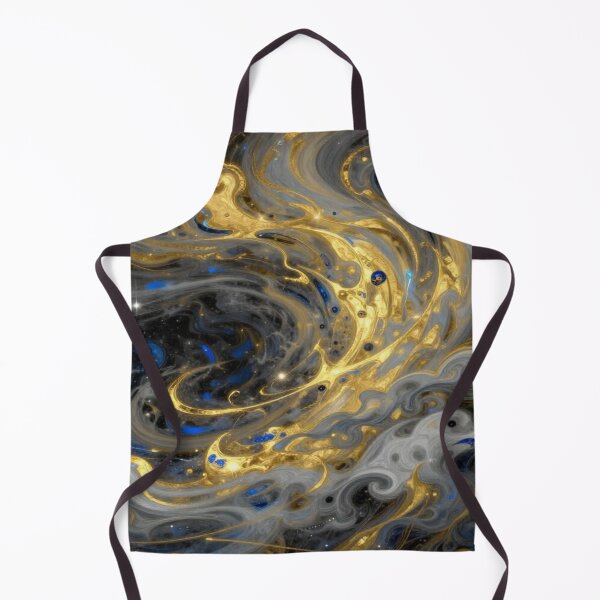 Item preview, Golden Energy Swirl – Abstract Motion Art in Dynamic Light and Deep Color Flow designed and sold by FotoworldEdel.
