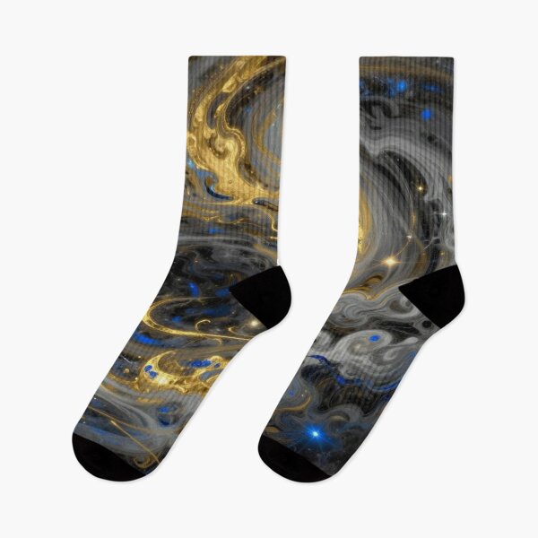 Item preview, Golden Energy Swirl – Abstract Motion Art in Dynamic Light and Deep Color Flow designed and sold by FotoworldEdel.