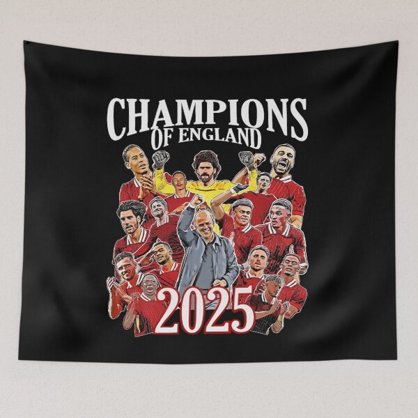 Item preview, Liverpool Fc Champions  Full Squad 20Th Title Tribute designed and sold by upside-down-xx.