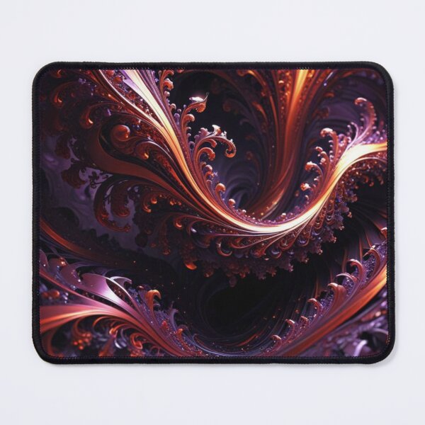 Item preview, Crimson Gold Spiral Flow designed and sold by Harmonic_Layers.