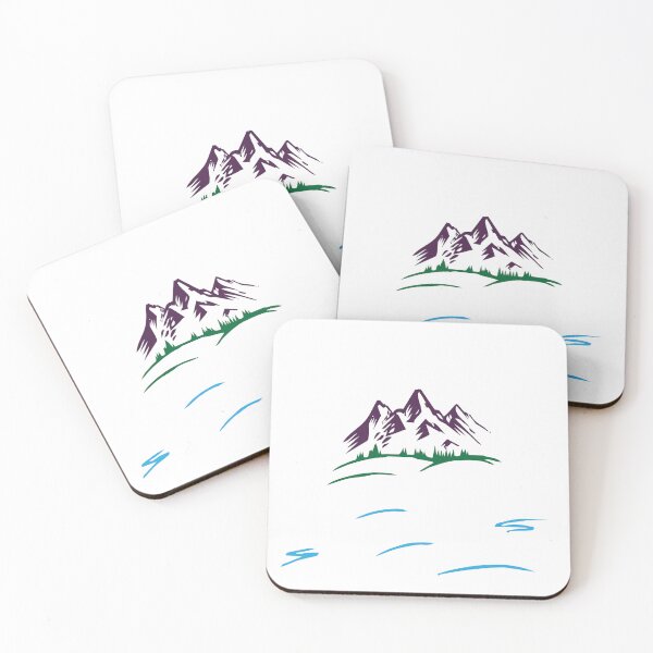 Item preview, Majestic Purple Mountains designed and sold by gailmariedesign.