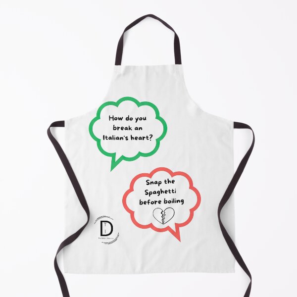 Item preview, Italian Spaghetti Crime Joke-Break Heart Rule Humor designed and sold by TheItaliandilemma.