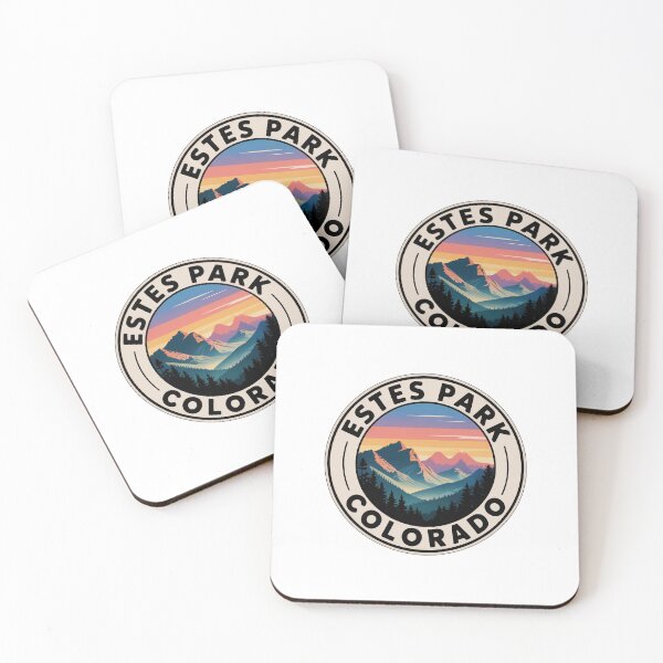 Item preview, Estes Park Colorado Travel Sticker – Rocky Mountain National Park Landscape designed and sold by pod24.