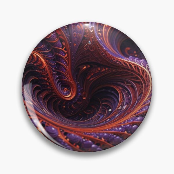 Item preview, Crimson Violet Spiral Depth designed and sold by Harmonic_Layers.