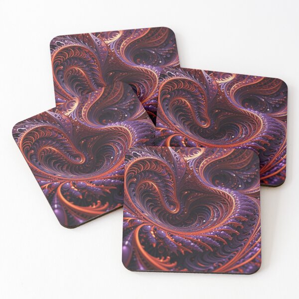 Item preview, Crimson Violet Spiral Depth designed and sold by Harmonic_Layers.
