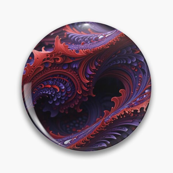 Item preview, Crimson Violet Wave Layers designed and sold by Harmonic_Layers.