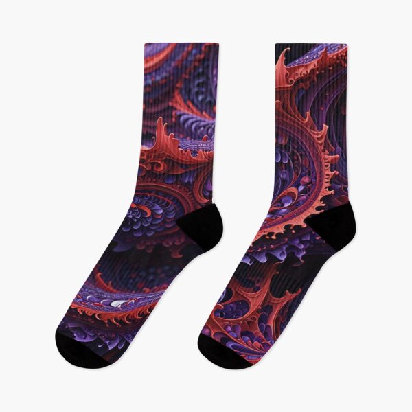 Item preview, Crimson Violet Wave Layers designed and sold by Harmonic_Layers.