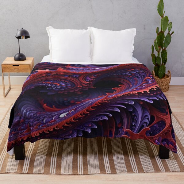 Item preview, Crimson Violet Wave Layers designed and sold by Harmonic_Layers.