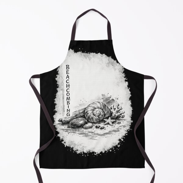 Item preview, Beachcombing Sumi-e Ink Art Print designed and sold by EuropeanPrints.