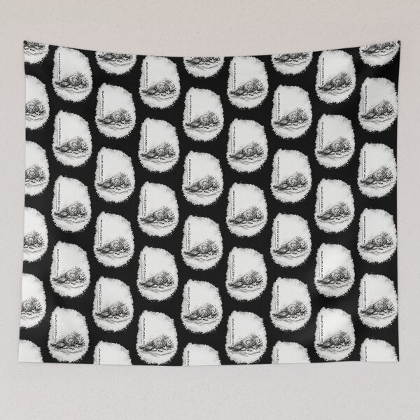 Item preview, Beachcombing Sumi-e Ink Art Print designed and sold by EuropeanPrints.