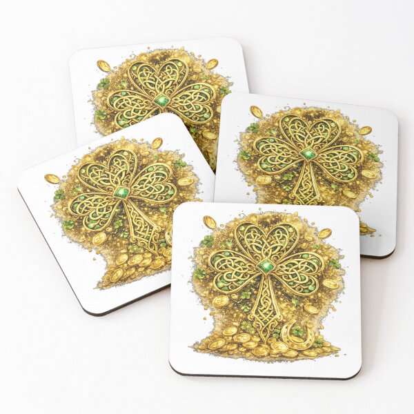 Item preview, Golden Symbols of Luck Talisman. designed and sold by Nika Art Studio.