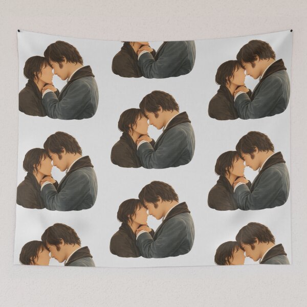 Item preview, Elizabeth Bennet and Mr Darcy Pride and Prejudice designed and sold by spidercolapinto.