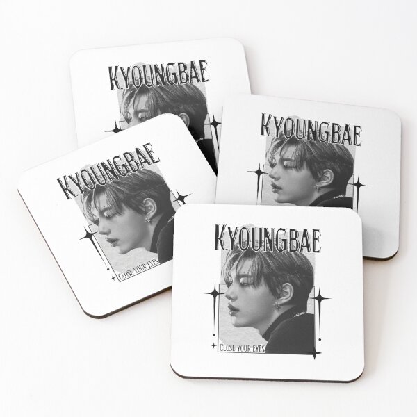 Item preview, Close Your Eye Kyoungbae K-Pop Boy Group Portrait korean boy group kpop idol designed and sold by HELL0WBELLO.
