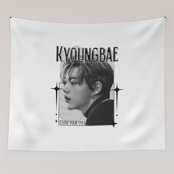 Item preview, Close Your Eye Kyoungbae K-Pop Boy Group Portrait korean boy group kpop idol designed and sold by HELL0WBELLO.