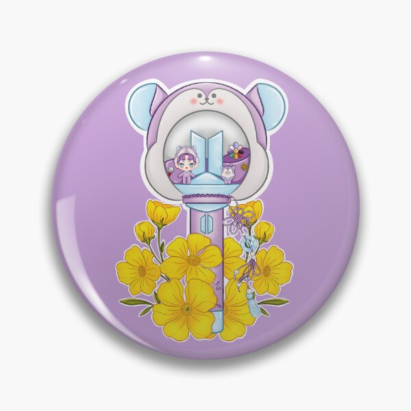 Item preview, Lightstick design inspired by Mang from "Bt21" and J-hope from "BTS" designed and sold by mbs-desing.