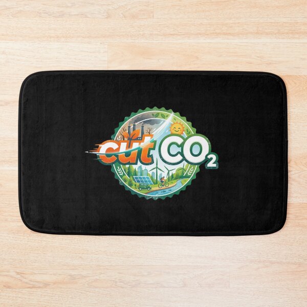 Item preview, Cut CO2 emission - climate change - save our planet designed and sold by NewRedLady.