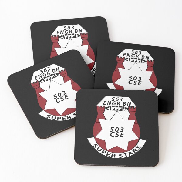 Item preview, Army  - 563rd Engineer Battalion - DUI w SS wo Txt X 300 designed and sold by Military Insignia Products.