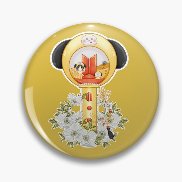 Item preview, Lightstick design inspired by Chimmy from "Bt21" and Jimin from "BTS" designed and sold by mbs-desing.