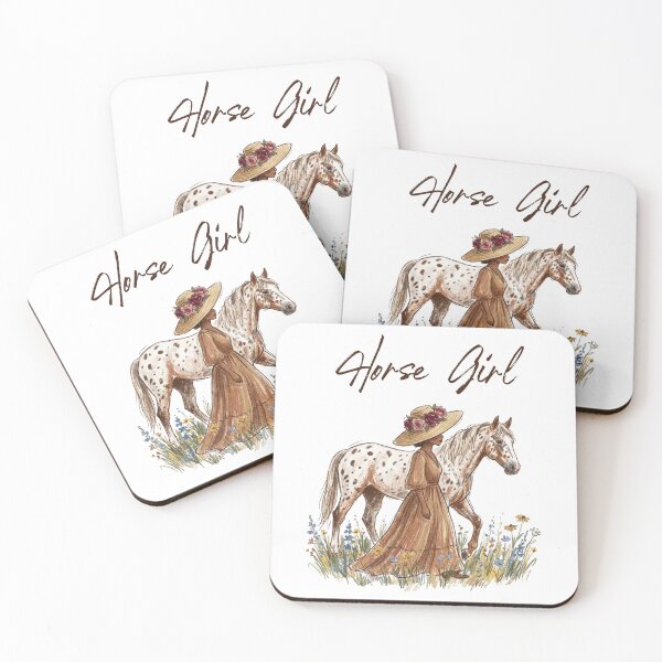 Item preview, Girl With Appaloosa Horse designed and sold by LeosCloset.