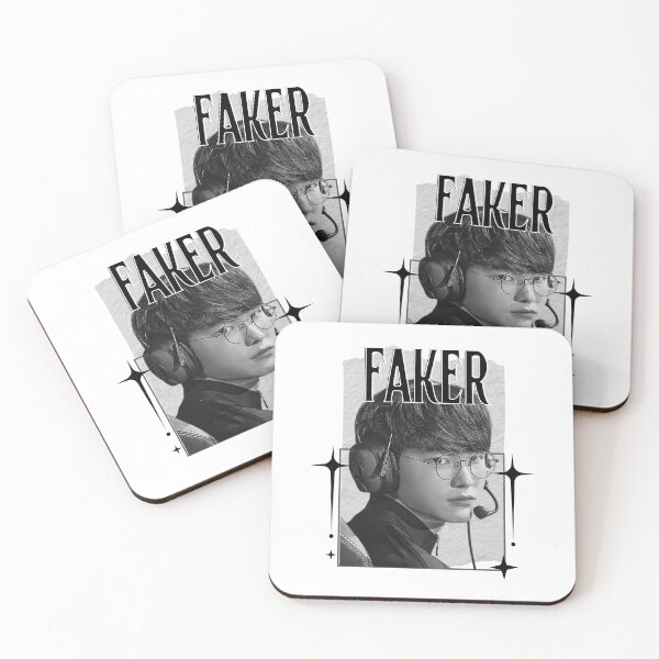 Item preview, Faker Legendary Korean Pro Gamer Portrait esports legend, professional gamer designed and sold by HELL0WBELLO.
