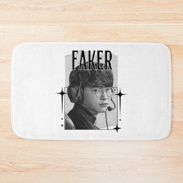 Item preview, Faker Legendary Korean Pro Gamer Portrait esports legend, professional gamer designed and sold by HELL0WBELLO.
