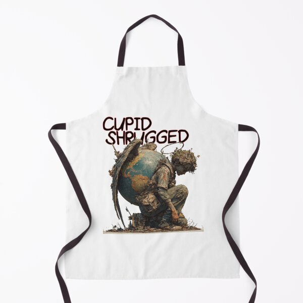 Item preview, Cupid Shrugged | Post-Apocalyptic Dark Humor Valentine Design designed and sold by Ignorant-Artist.