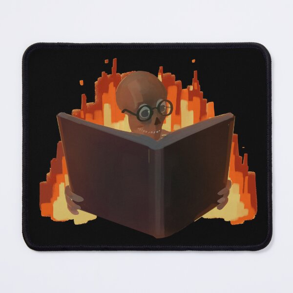 Item preview, Skeleton Reading Book Meme designed and sold by Asutip.