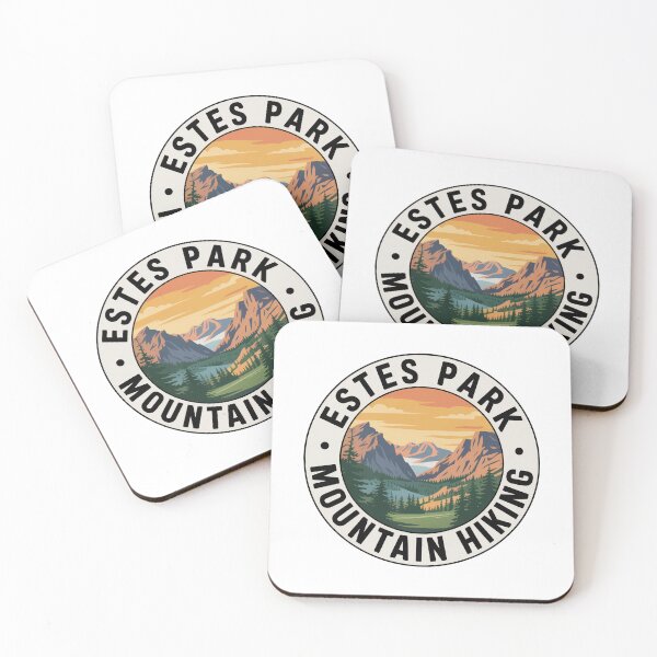 Item preview, Estes Park Mountain Hiking Travel Sticker – Rocky Mountain Colorado Landscape designed and sold by pod24.