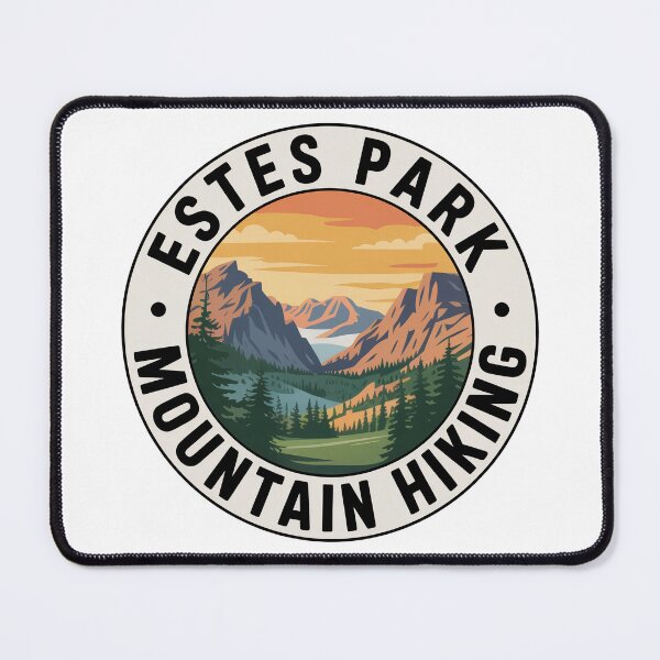 Item preview, Estes Park Mountain Hiking Travel Sticker – Rocky Mountain Colorado Landscape designed and sold by pod24.