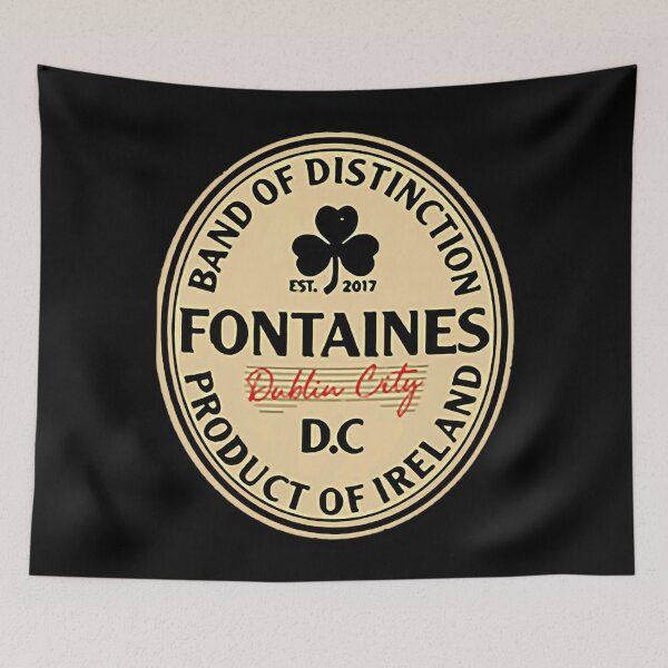 Item preview, Fontaines D.C Band designed and sold by FARES HEFNY.