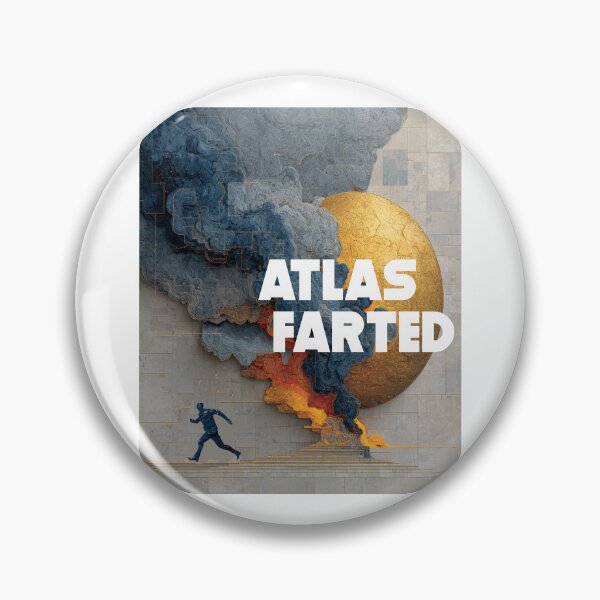 Item preview, Atlas Farted | Dark Humor Apocalypse Mythology Design designed and sold by Ignorant-Artist.