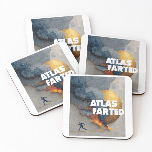 Item preview, Atlas Farted | Dark Humor Apocalypse Mythology Design designed and sold by Ignorant-Artist.
