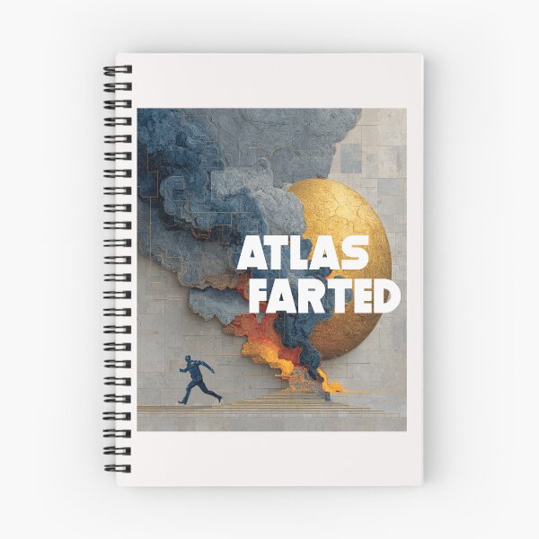 Item preview, Atlas Farted | Dark Humor Apocalypse Mythology Design designed and sold by Ignorant-Artist.