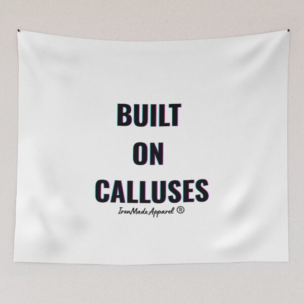 Item preview, Built On Calluses Electrician Shirt – Tough Hands Hard Work Tee for Electricians, Linemen & Skilled Trades Pride designed and sold by IronMade Apparel.