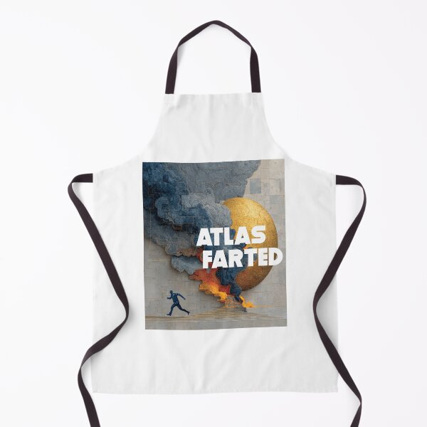 Item preview, Atlas Farted | Dark Humor Apocalypse Mythology Design designed and sold by Ignorant-Artist.
