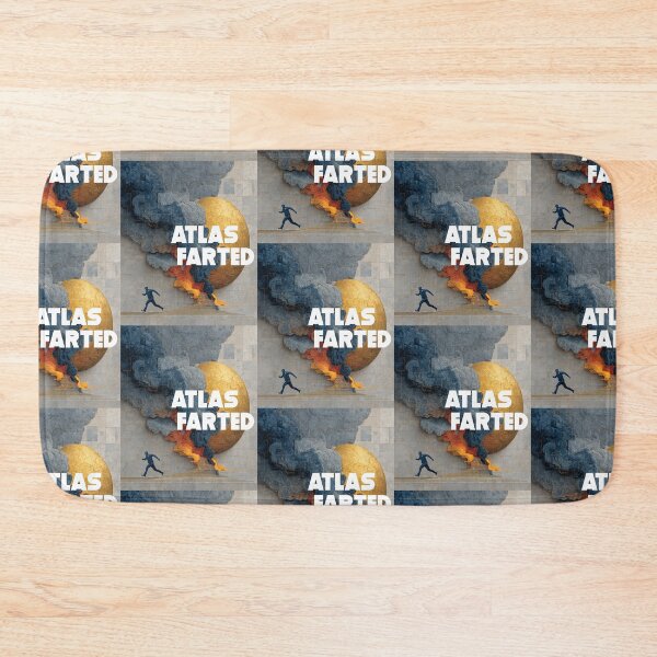 Item preview, Atlas Farted | Dark Humor Apocalypse Mythology Design designed and sold by Ignorant-Artist.