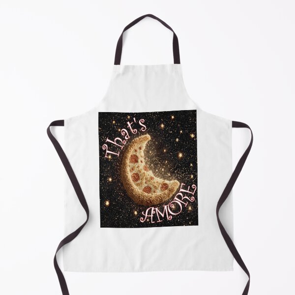 Item preview, That’s Amore | Pizza Moon Romantic Funny Food Art designed and sold by Ignorant-Artist.