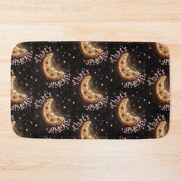 Item preview, That’s Amore | Pizza Moon Romantic Funny Food Art designed and sold by Ignorant-Artist.