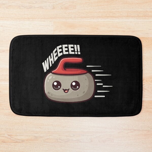 Item preview, Cute Kawaii Curling Stone designed and sold by UniTeeCo.