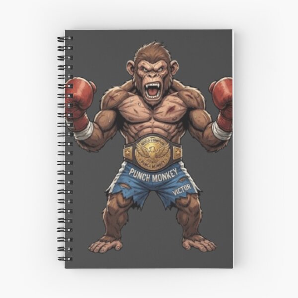 Item preview, Punch the Monkey – King of the Ring designed and sold by JordanInk Studio.