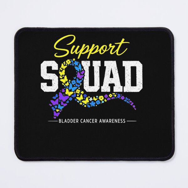 Item preview, Bladder Cancer Awareness Family Support Squad Butterfly Floral Ribbon designed and sold by clothesy7.