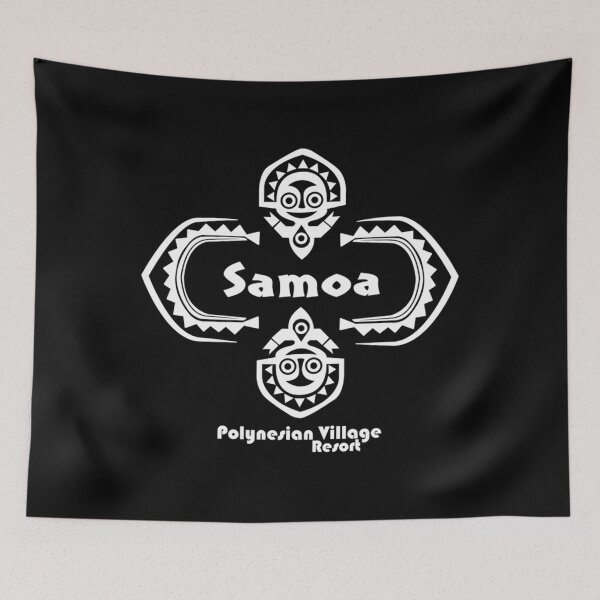 Item preview, Polynesian Village Resort Samoa Logo designed and sold by SnD4U.
