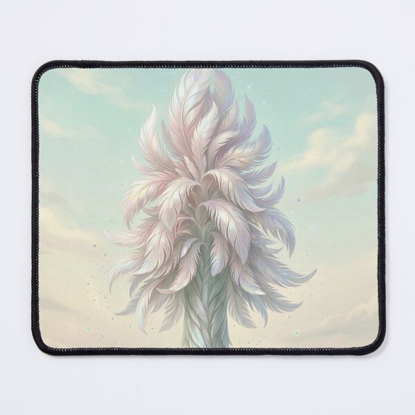 Item preview, Feather Tree Dreamscape – Soft Fantasy Nature Art designed and sold by Herzbaumatelier.